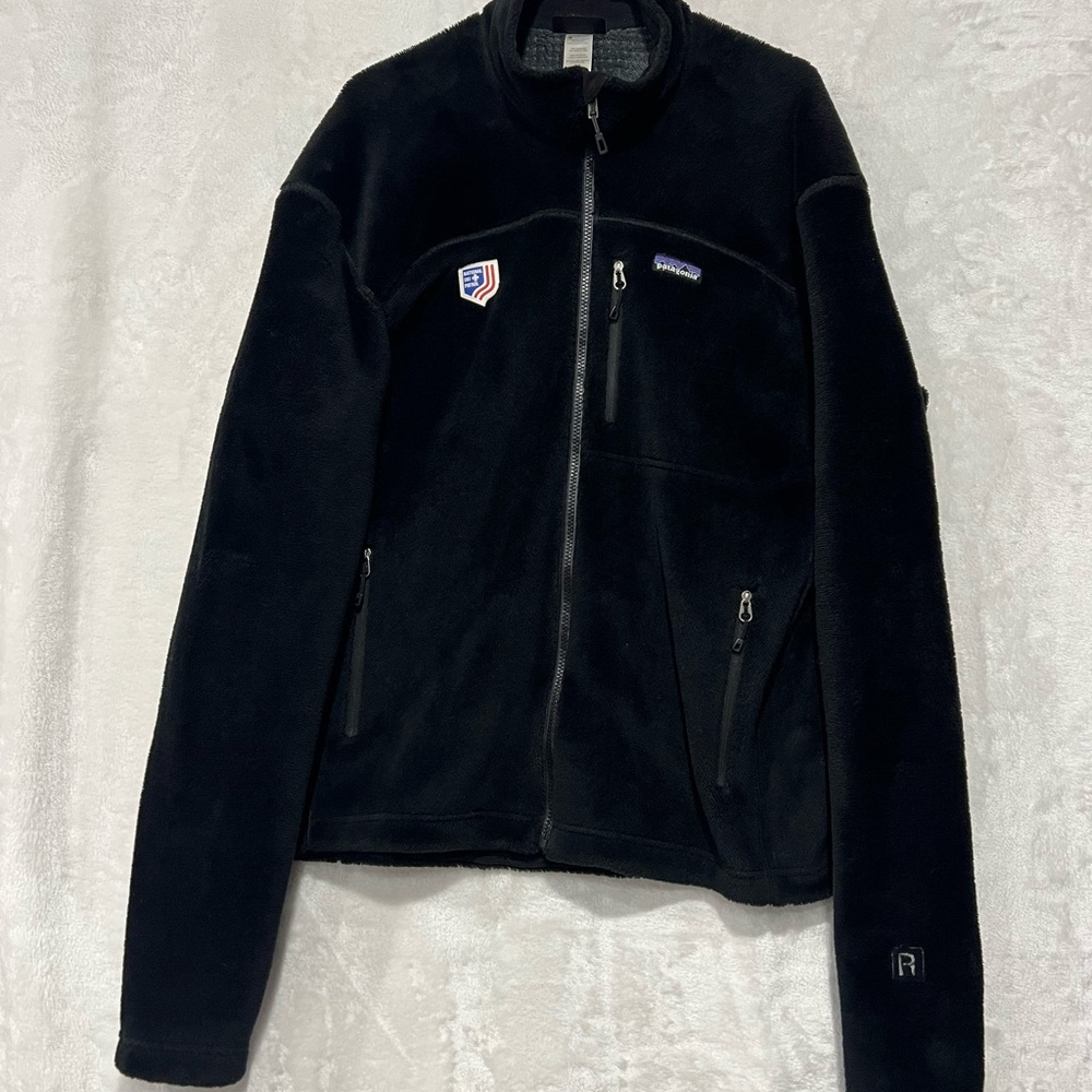Patagonia National Ski Patrol R2 Fleece Full Zip Jacket Men’s XL Long Sleeves